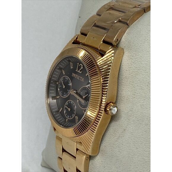 Invicta Angel 23751 Women's Gold Stainless Analog Dial Quartz Wrist Watch HK879 - Picture 4 of 12